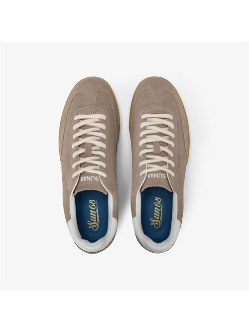 Sneaker California Sun in suede grigio stone SUN 68 | BZ36142/98